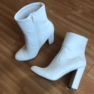 “A New Day” brand- White Booties